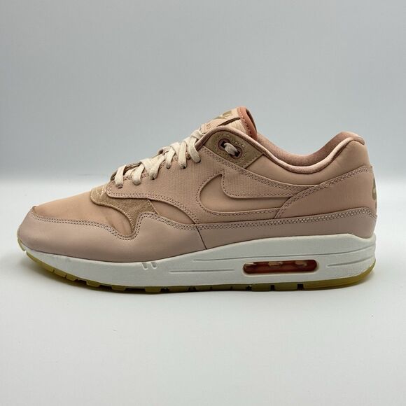 Nike Air Max 1 Premium Particle Beige Pink Women’s 10 454746-206 - Picture 4 of 11